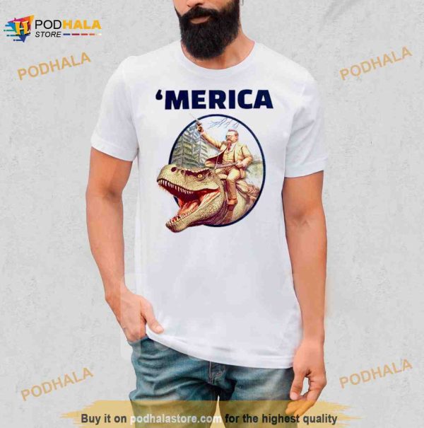 Dinosaur TR Merica Shirt