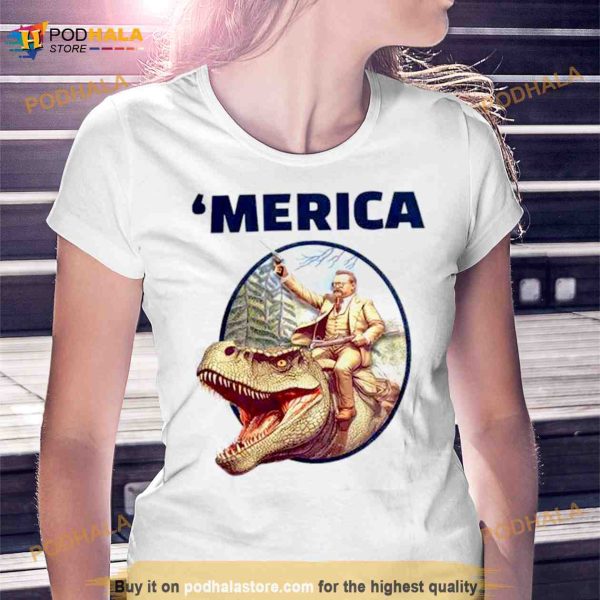 Dinosaur TR Merica Shirt