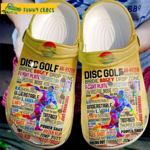 Disc Golf Crocband 3D Crocs Clog Shoes