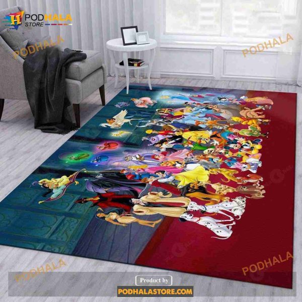 Disney Area Rug For Christmas Bedroom Rug Home Decor Floor Decor