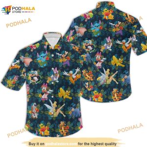 Disney Characters Hawaiian Shirt