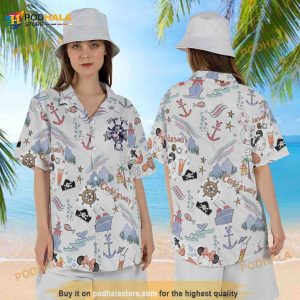 Disney Cruise Hawaiian Shirt, Disney Pirates Shirt, Disney World Cruise Shirt