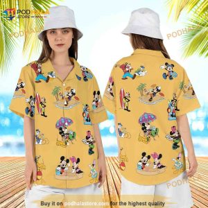 Disney Hawaiian Shirt, Mickey And Friends Shirt, Disney Summer Shirt, Family Vacation Shirts