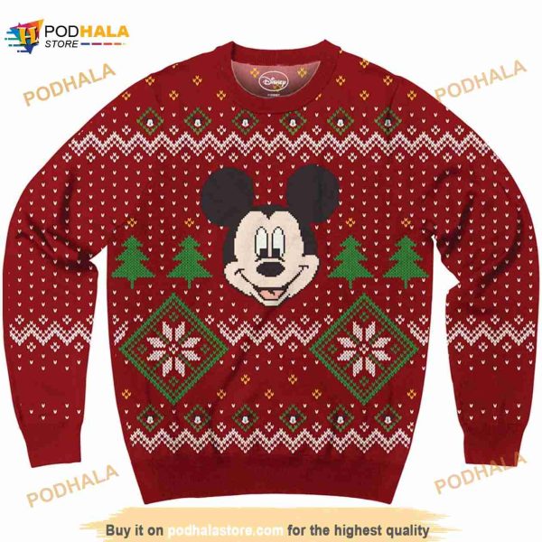 Disney Mickey Ugly Christmas Sweater