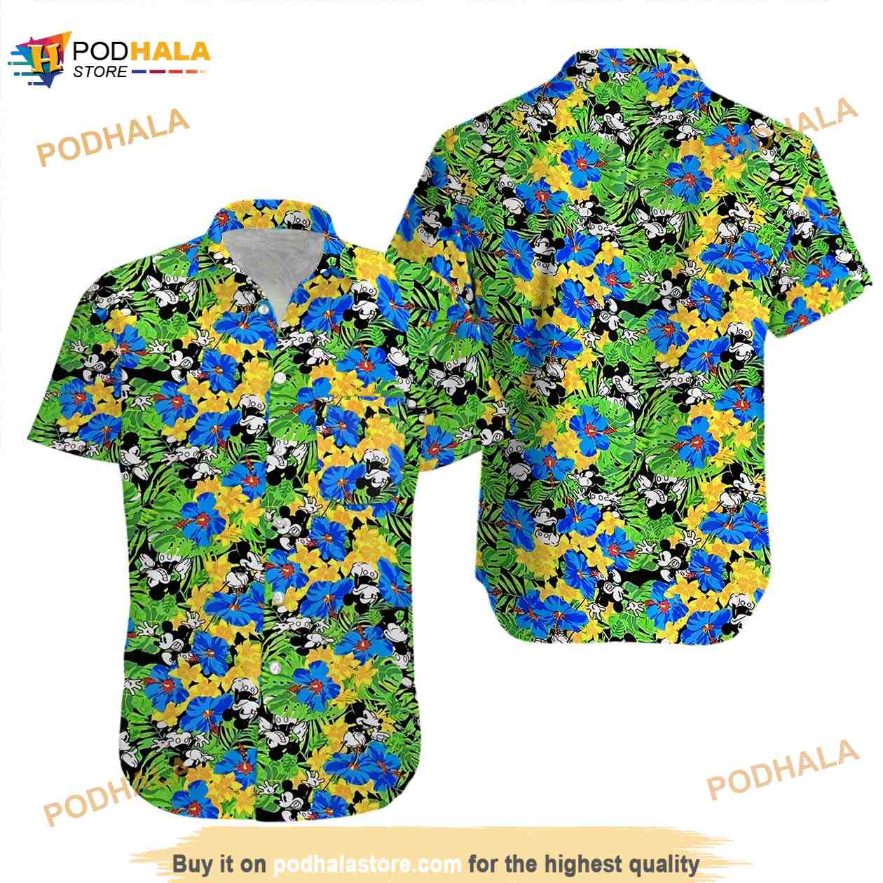 Nfl Green Bay Packers Mickey Mouse Edition Trendy Hawaiian Shirt Aloha Shirt  - Trendy Aloha