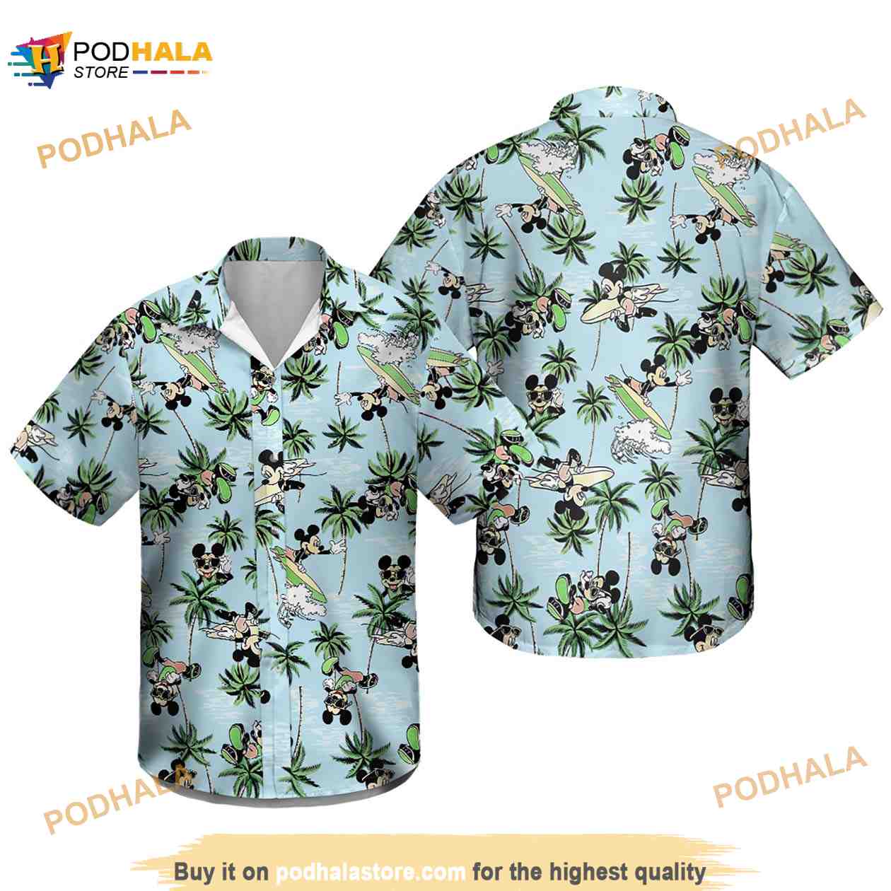 Mickey Mouse Disney NFL Philadelphia Eagles Hawaiian Shirt Summer Gift For  Men