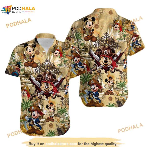 Disney Pirate Cruise Hawaiian Shirt