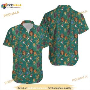 Disney Polytrader Sam's Inspired, Hawaiian Shirt, Tiki Bar, Aloha Shirt