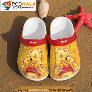 Disney Pooh Bear Crocband 3D Crocs