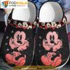 Disney Purl Red Mickey Mouse Crocband 3D Crocs Clog Shoes