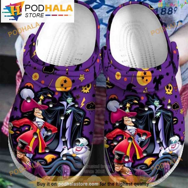 Disney Villains Crocband 3D Crocs Halloween