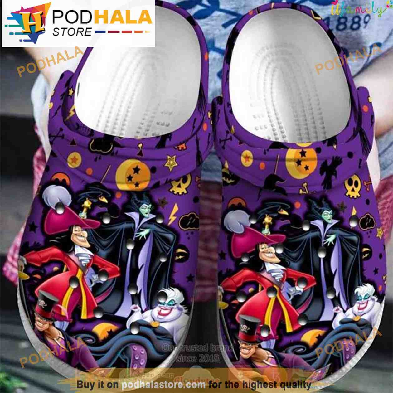 Crocs disney halloween fashion