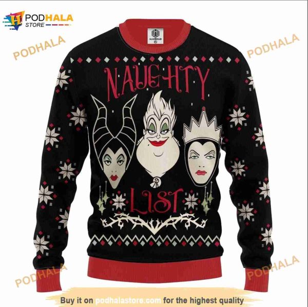 Disney Villains Disney Villains Ugly Xmas Sweater