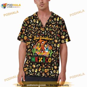 Disney Vintage Hawaiian Shirt, Disney Margarita Button Up Shirt, Cinco De Mayo Epcot Shirt