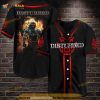 Disturbed Asylum 3D Baseball Jersey Shirt