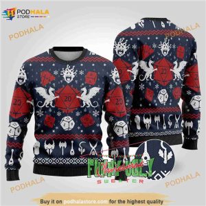 Dnd Christmas Ugly Christmas Sweater