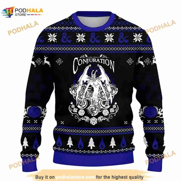 Dnd Classes Collection Christmas Ugly Sweater