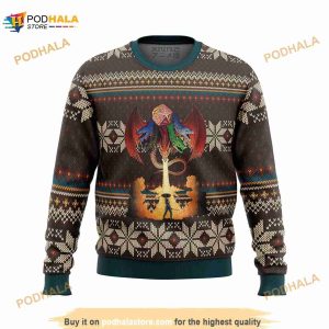 Dnd Dragons Christmas Ugly Christmas Sweater