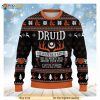 Dnd Dungeons & Dragons Druid Class Ugly Christmas Sweater