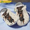 Doberman Dogs Face Crocband 3D Crocs
