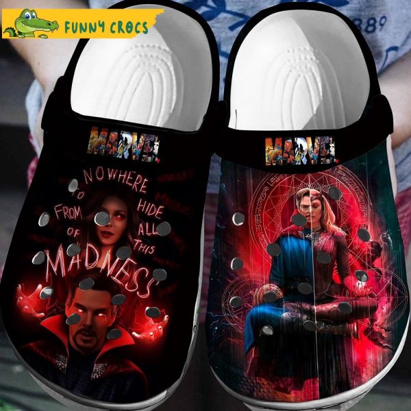 Doctor Strange Vs Wanda Avengers Crocband 3D Crocs