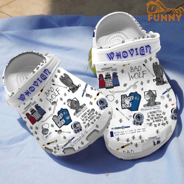 Doctor Who Crocband 3D Crocs