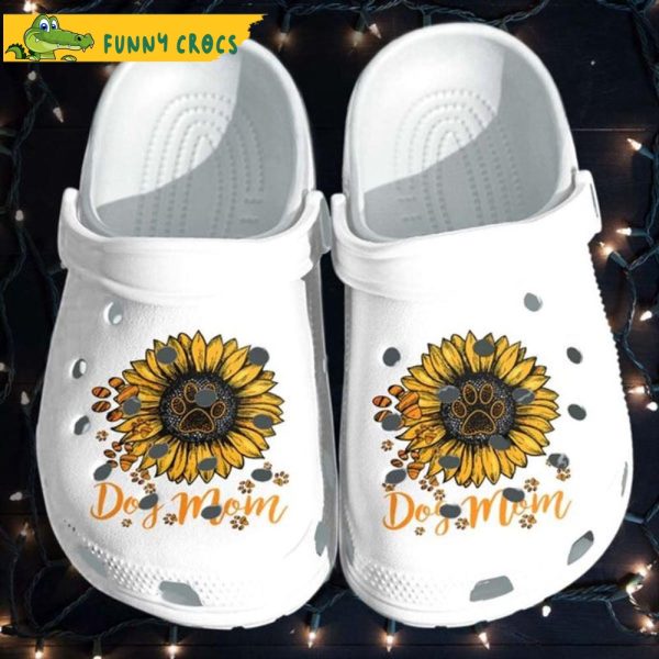 Dog Mom Sunflower Crocband 3D Crocs