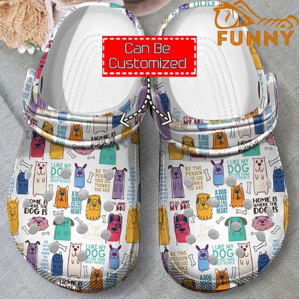 Dog Sayings Pattern Crocband 3D Crocs Classic Clog