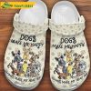 Dogs Make Me Happy Cute Cartoon Crocband 3D Crocs