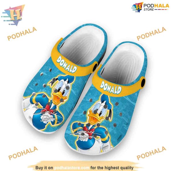 Donald Duck Disney Cartoon Movie Crocband 3D Crocs