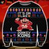Donkey Kong 3D Christmas Ugly Sweater