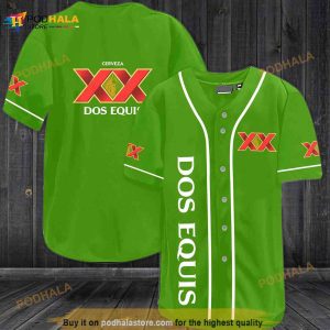 Dos Equis Xx 3D Baseball Jersey In8