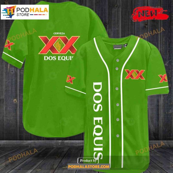 Dos Equis Xx Baseball Jersey