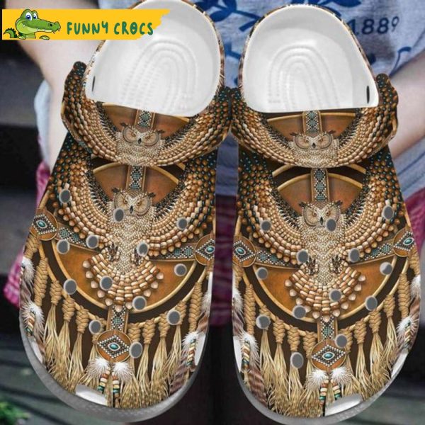 Double Owls Funny Crocband 3D Crocs