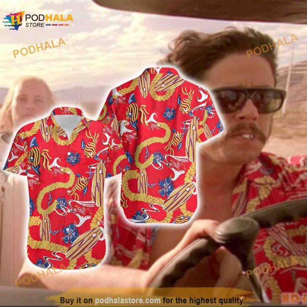 Dr Gonzo Fear And Loathing In Las Vegas Hawaiian Shirt, Dr Gonzo Aloha Shirt