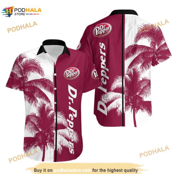 Dr Pepper Hawaiian Shirt,