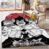 Dragon Ball Z Vegeta Vs Goku Area Rug Rugs For Living Room Rug Home Decor