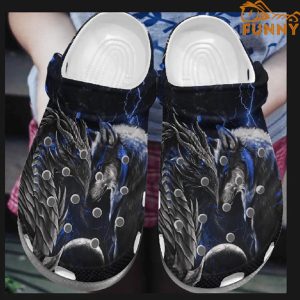 Dragon Thunder And Wolf Crocband 3D Crocs