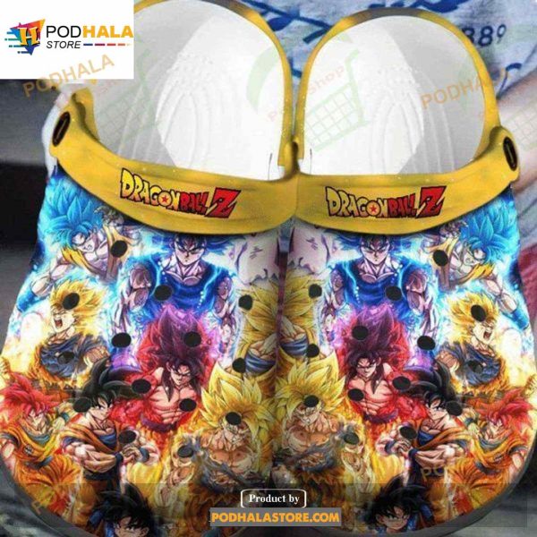 Dragonball Z Crocs Clog Shoes