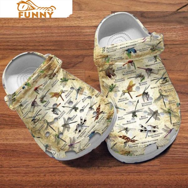 Dragonflies Of The World Dragon Crocband 3D Crocs