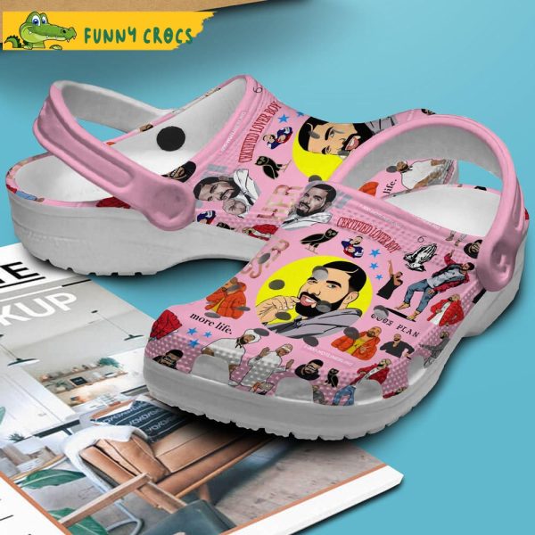 Drake Rapper Music Crocband 3D Crocs Clog Shoes