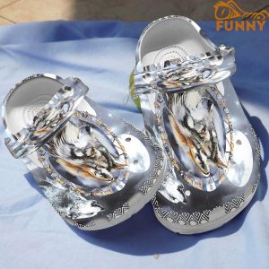 Dreamcatcher Wolf Crocband 3D Crocs