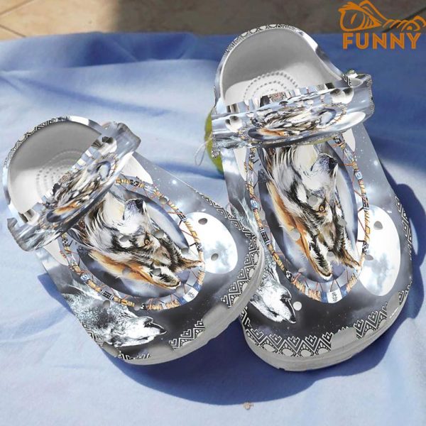 Dreamcatcher Wolf Crocband 3D Crocs