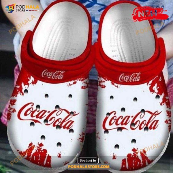 Drink Coca Cola Rubber Crocs Crocband Clogs Comfy Footwear