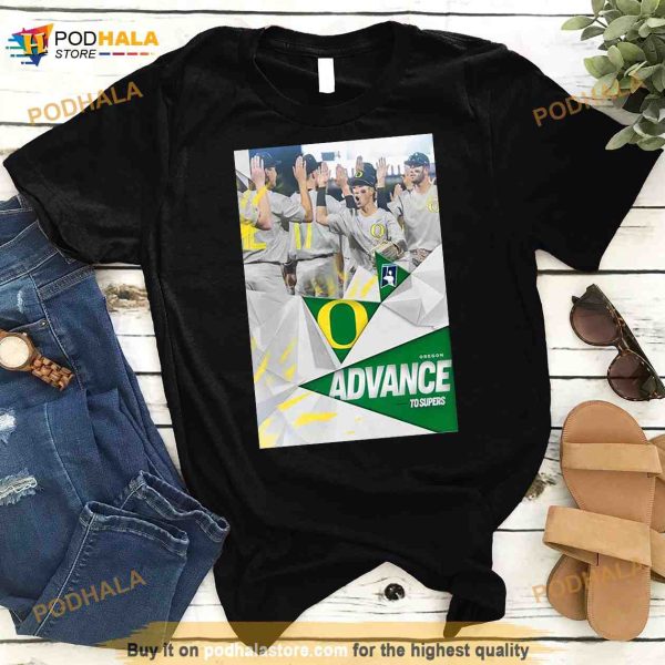 Duck Baseball Is Headed To The 2023 NCAA Super Regionals Road To Omaha Shirt