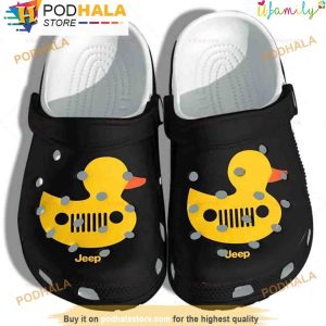Duck Jeep 3D Crocs, Funny Crocs