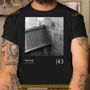 Dum Surfer Minimalist Visualization King Krule Shirt 2