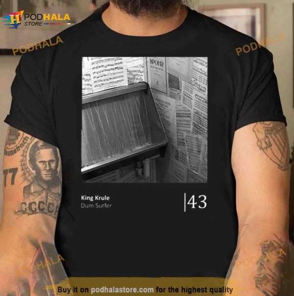 Dum Surfer Minimalist Visualization King Krule Shirt