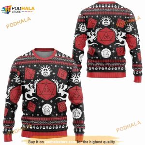 Dungeons And Dragons Have Yourself A Merry Little Crit-mas Christmas Sweater