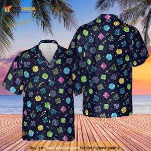 Dungeons And Dragons Hawaiian, Dm Gift, Family Shirt 3d Hawaii